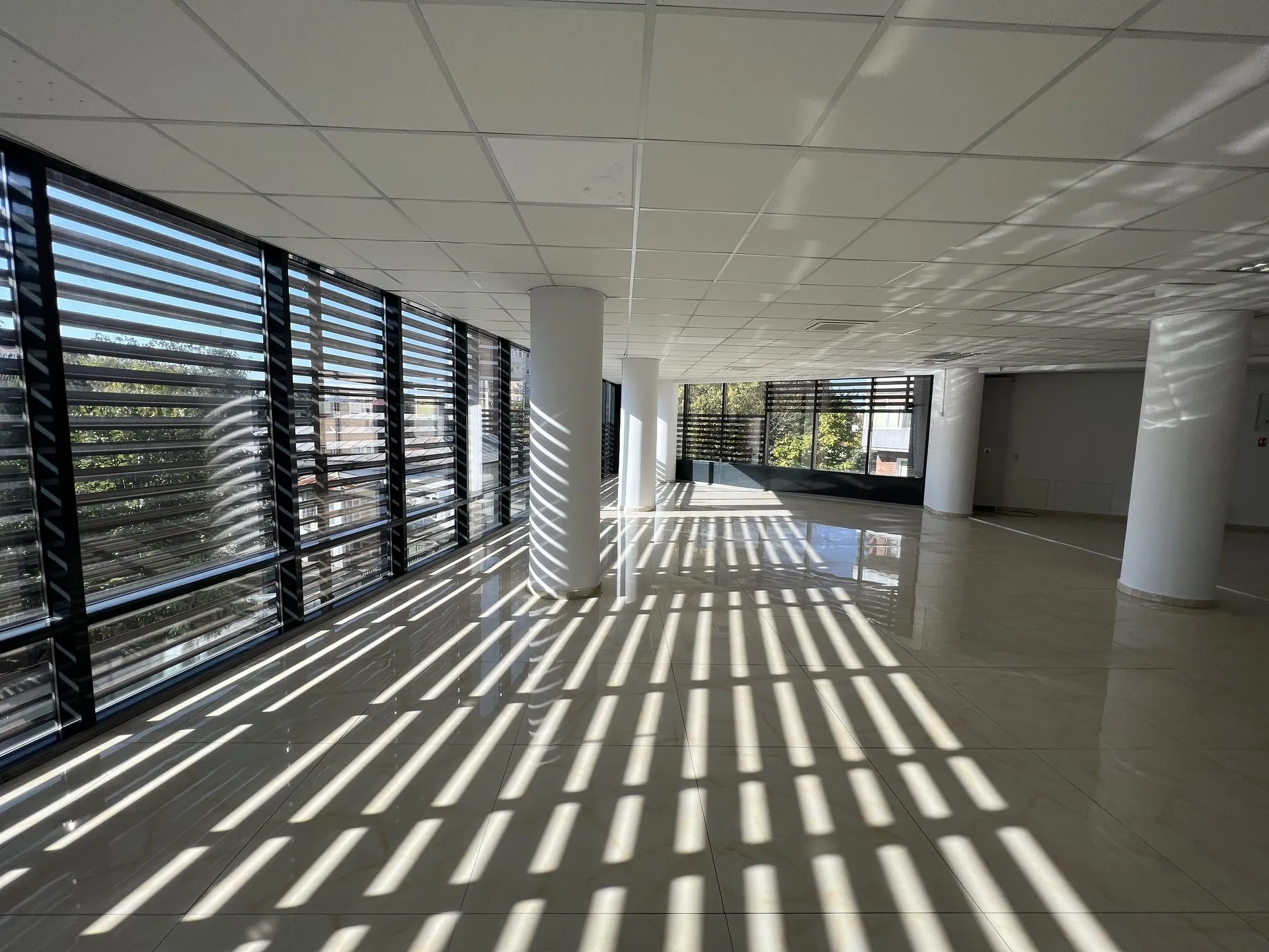 Spațiu open space luminos cu ferestre mari în Săvinești 6 Office